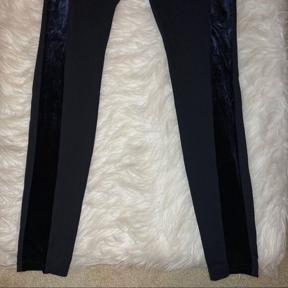 Athleta Metro Velvet Tux Tight in black - Picture 6 of 12